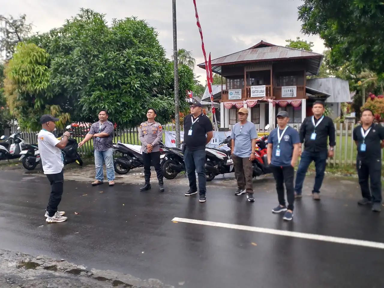 Kapolsek Toulimambot Pantau Langsung Semarak FSPG 2025 di Wilayah Tondano V